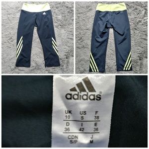 Adidas capri leggings size small